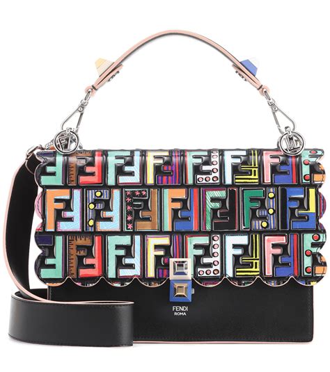 fendi kan i bag on sale|Fendi zip pocket shoulder bags.